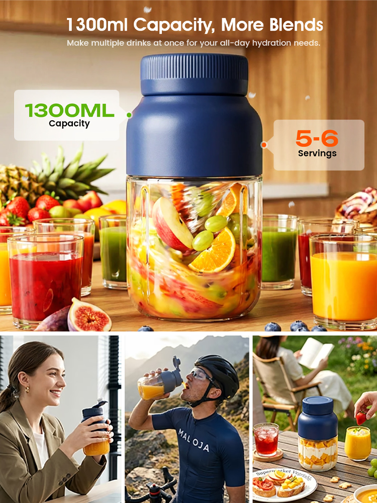 【Gut-Friendly】🍃SmoothDigest™ -  Portable Fruit and Vegetable Juicer Cup-Turns Greens & Fruits into Instant Fuel！