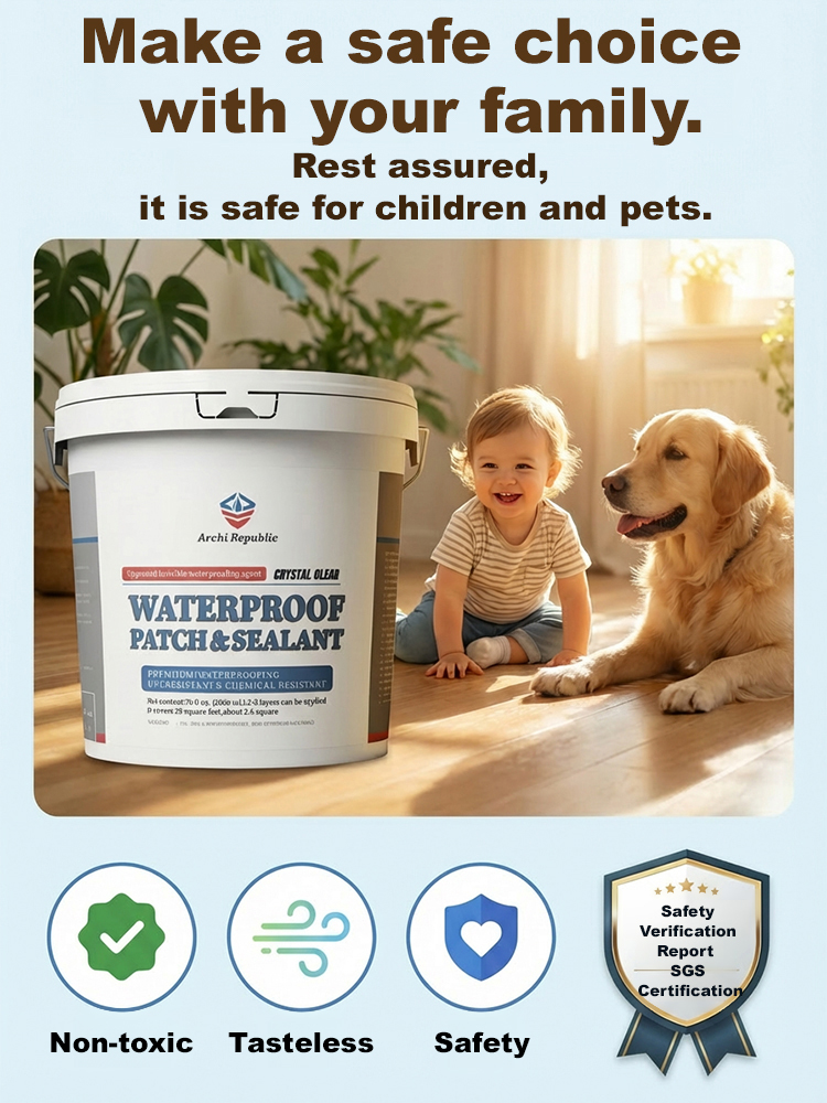 【DIY Pro Fix】🛡️LeakStop™ -  Clear, Odorless Waterproofing for Any Surface！Seals Wood, Tile, Metal, Concrete & More！