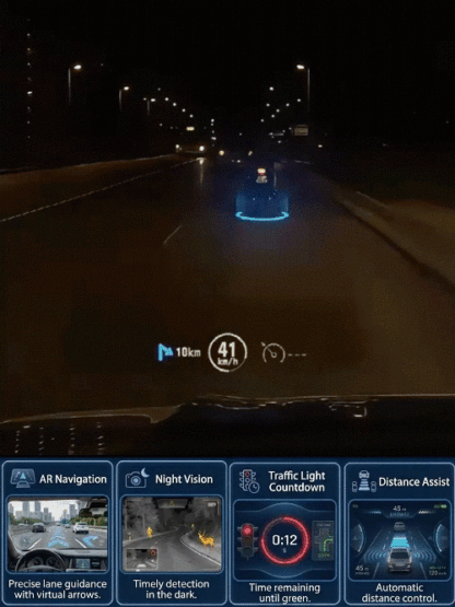 Head-Up Display (HUD) Car GPS Digital Speedometer