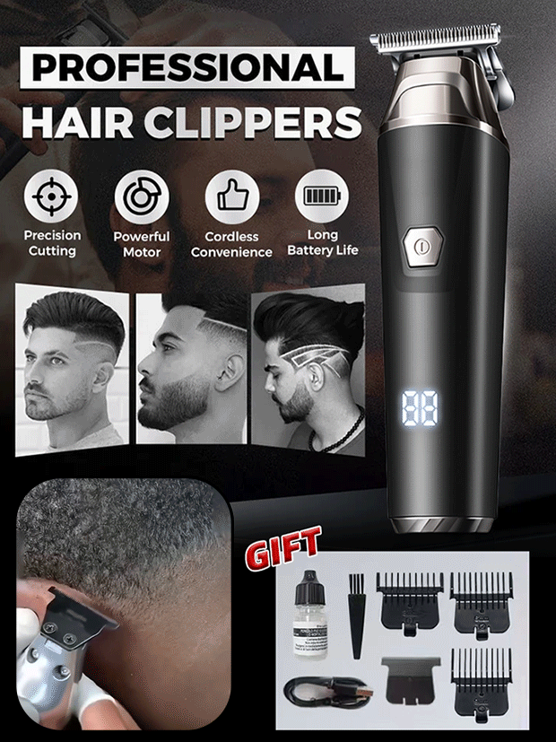 【Award-Winning Design】PrecisionPro™ All-in-One Grooming Tool - Used in Paris Salons!No More Barber Trips!Zero Stubble, Zero Irritation!