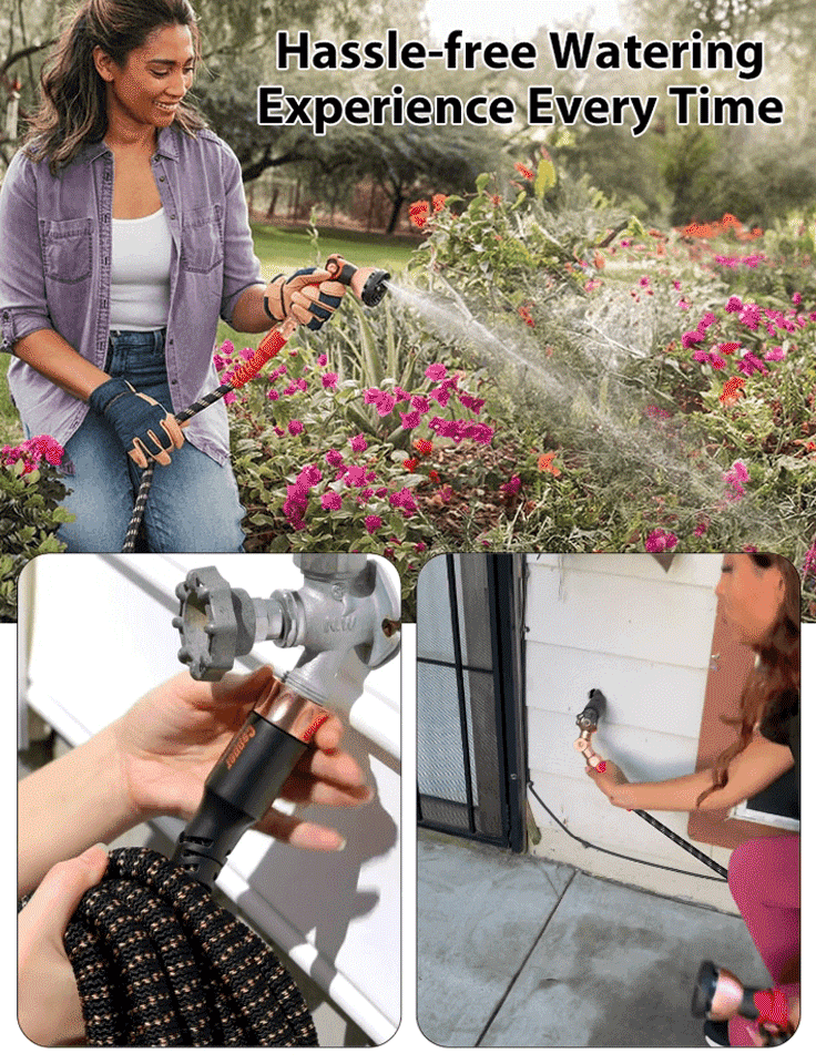 Multi-function Triple Expandable High Pressure Water Gun