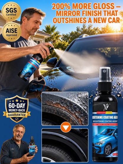 【8-Month Shield】Nano Car Paint Coating Agent - Blocks acid rain, bird droppings, UV & road salt🚗✨