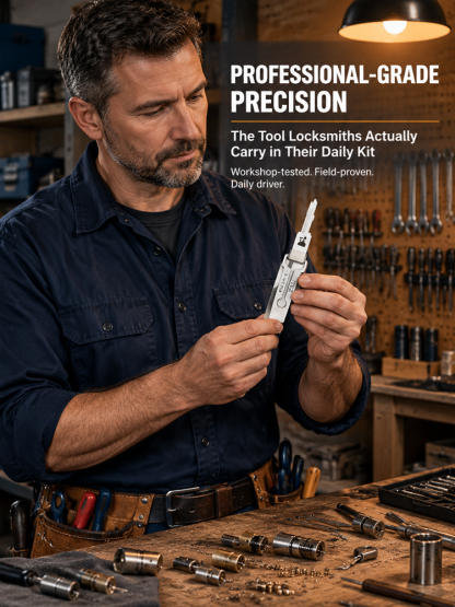 【Zero-Damage Design】SafeEntry Elite™ - Precision tension bars, no mechanical stress