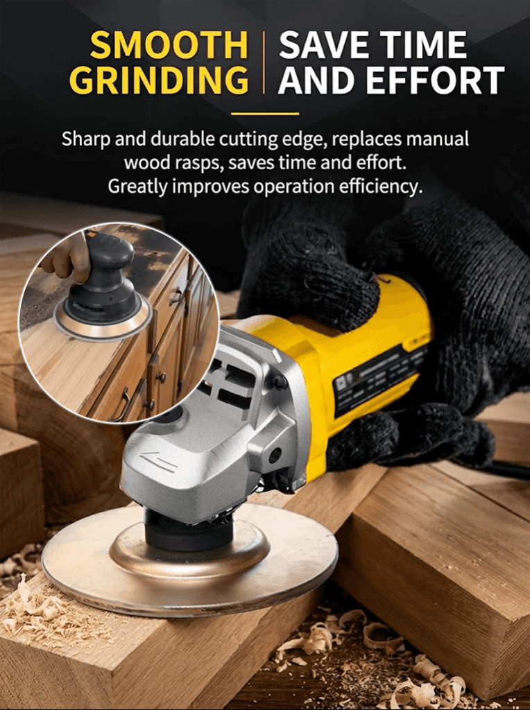 【12,000-Ton Forged】🛡️Kutzall Pro™ - High-Pressure Zero-Porosity Disc, Shatters Oak in 3 Seconds！Flat, Curved, Inclined—One Disc Replaces Rasps & Hundreds of Sandpaper Pads！
