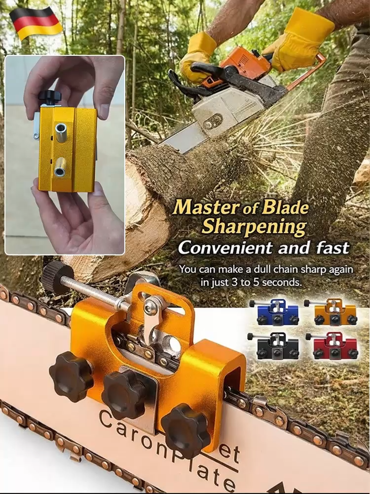 Hand-Cranked Chain Sharpener Chainsaw Chain Sharpener Chain Sharpening Tool