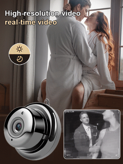 💗【Invisible Guardian】🎥MiniCam™ - World’s Smallest Wireless Security Camera！🏅 Professional-Grade Infrared Night Vision！