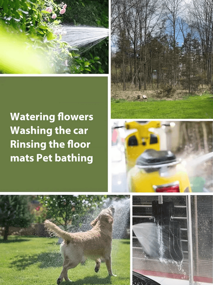 Multi-function Triple Expandable High Pressure Water Gun