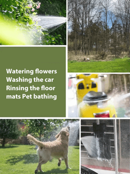 Multi-function Triple Expandable High Pressure Water Gun