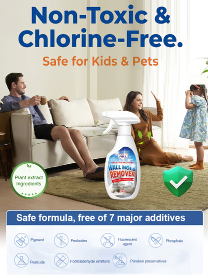 【3-Second Mold Killer】🛡️MoldGone™ - Erase 10-Year Mold in Seconds! Non-Toxic, Chlorine-Free, Baby-Safe!