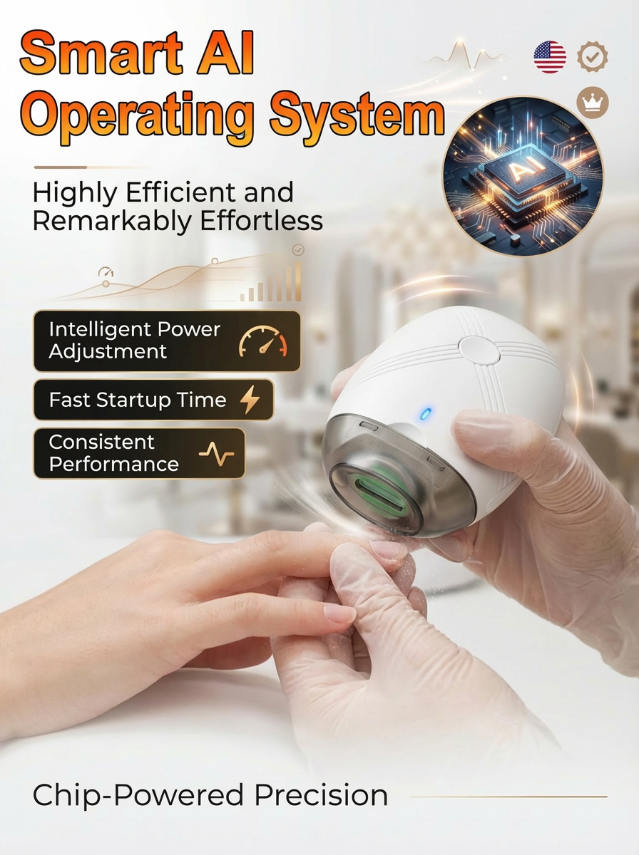 🔥【Safer Than Clippers】NailGlow™ Electric Nail Smoother - Salon-Perfect Nails in Just 3 Minutes!10-Year Warranty for Peace of Mind!