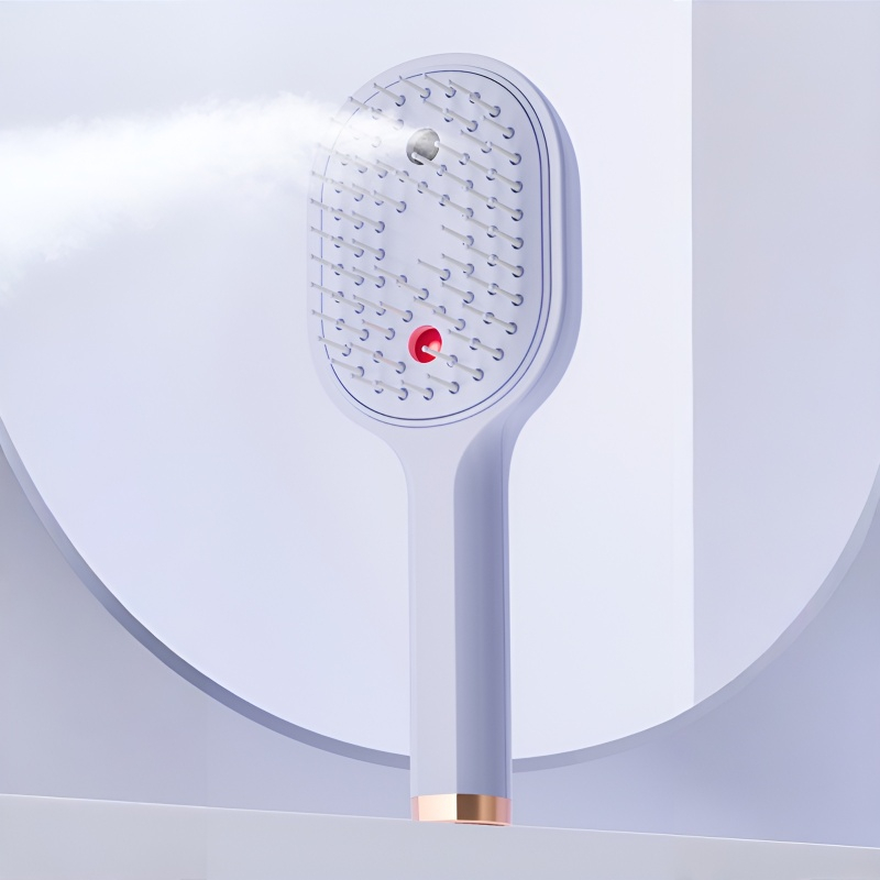 【3-Second Straight】✨SteamGlide Pro™ -Electric hair straightener with essential oil misting-Reduces breakage, promotes fuller-looking hair