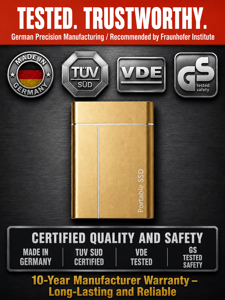 ⚡ 4000mb/s speed! transfer three 4k movies in one second. German 32tb pro ssd for a beer's price!🏆