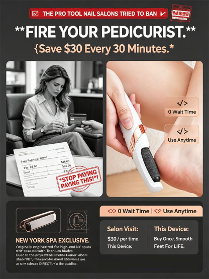 【Baby-Soft Feet】FootRevive™ - Gentle on Skin, Tough on Cracks! - Salon-Quality Results at Home!