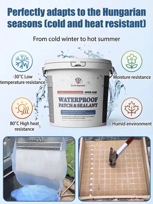 【DIY Pro Fix】🛡️LeakStop™ -  Clear, Odorless Waterproofing for Any Surface！Seals Wood, Tile, Metal, Concrete & More！