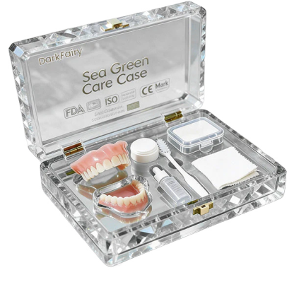 【Recreate the Bite Feeling of Being 20】❤️Confident Smile Luxury Denture Set- Instant perfect teeth, no dentist, no adhesives!