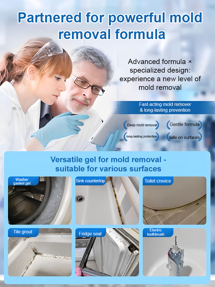 【Mould Terminator】AntiMouldPro™ Japanese Gel - Clears Mould in 3 Seconds!Prevents Regrowth for Half a Decade!Safe Around Babies & Pets!