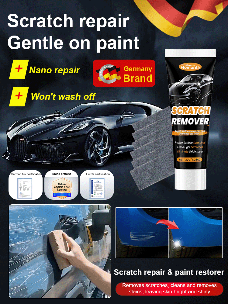 [Does not damage car paint] Deep scratch repair care cream for cars