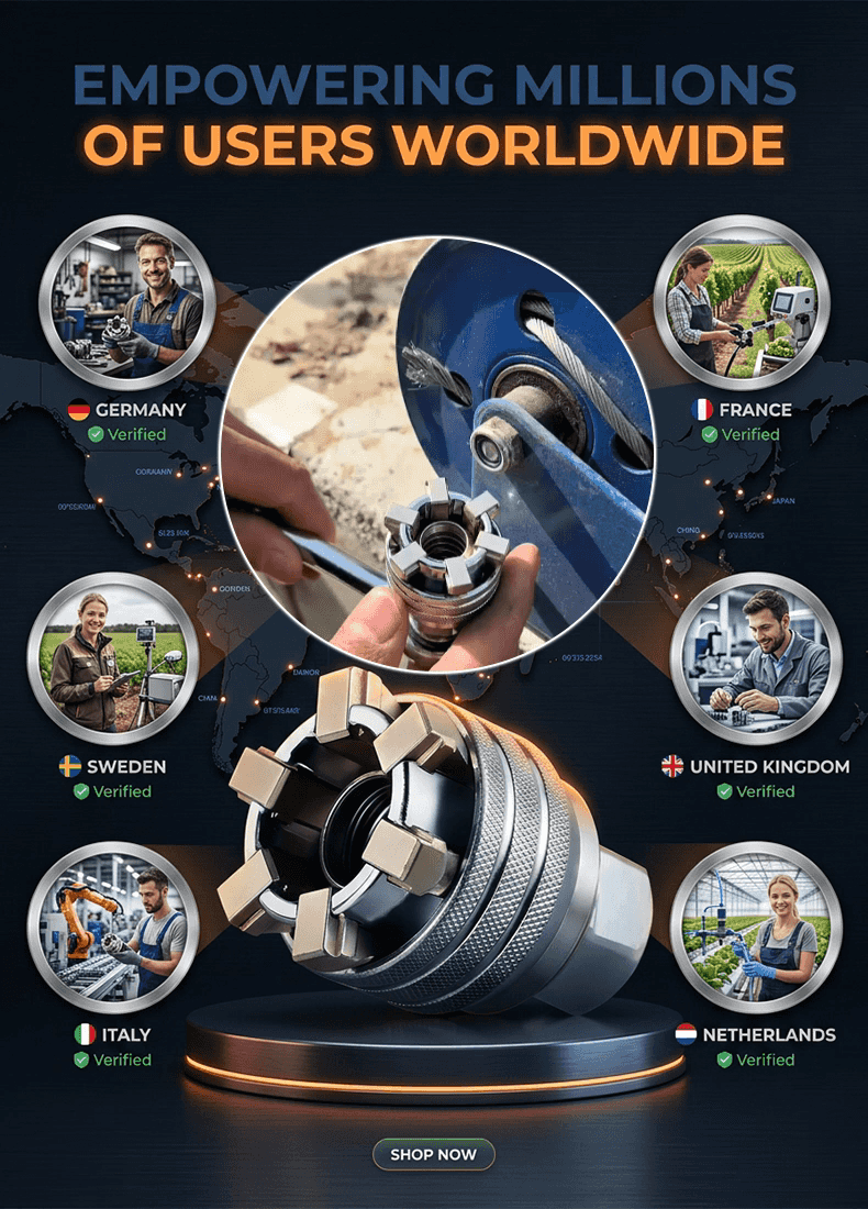 Adjustable Hex Magic Socket