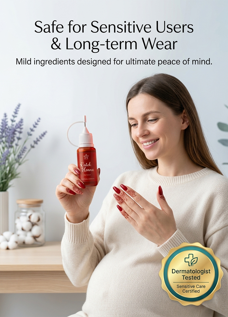 【Plant-Based Beauty】💅AncientArt™ - Modern Henna Meets Traditional Craftsmanship!  🍃Safe, Vibrant, and Long-Lasting Nail Stain!💖