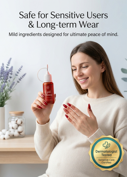 【Plant-Based Beauty】💅AncientArt™ - Modern Henna Meets Traditional Craftsmanship!  🍃Safe, Vibrant, and Long-Lasting Nail Stain!💖