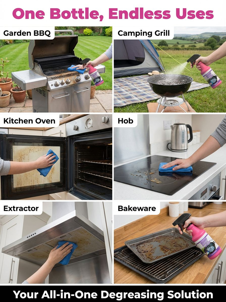 BBQ Season Bestseller: 3-Minute Heavy Grease Remover Magic Spray