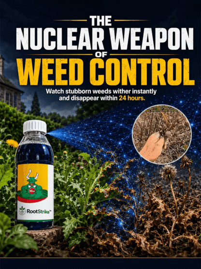 🌿 【50+ Stubborn Weeds】Fast-acting herbicide-8x faster, destroys to the root, zero regrowth