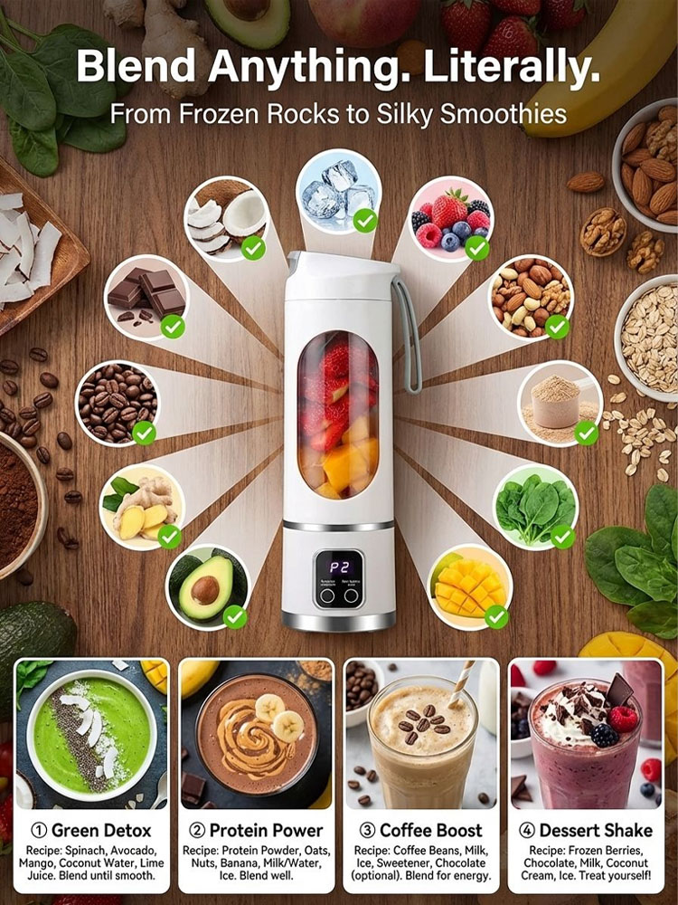 Portable small electric juicer cup