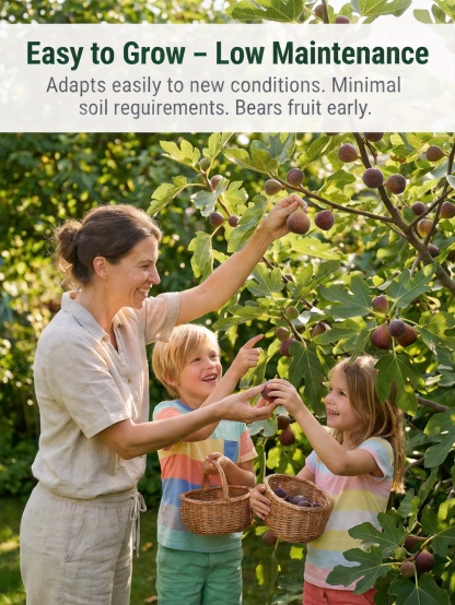 [Enjoy fresh fruit daily] 👅Fig seedlings imported from Greece【Alive on Arrival Guarantee】