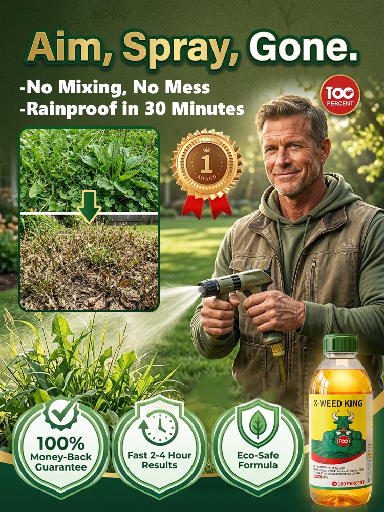 【EcoGuard Formula】🍃BioWeedZero™ - 🛡️Herbicide and root rot control agent！♻️99% Elimination in 3 Hours, ⚡Pet & Kid Safe!！Half Dose, Double Impact. 5-Year Weed Protection！🏅