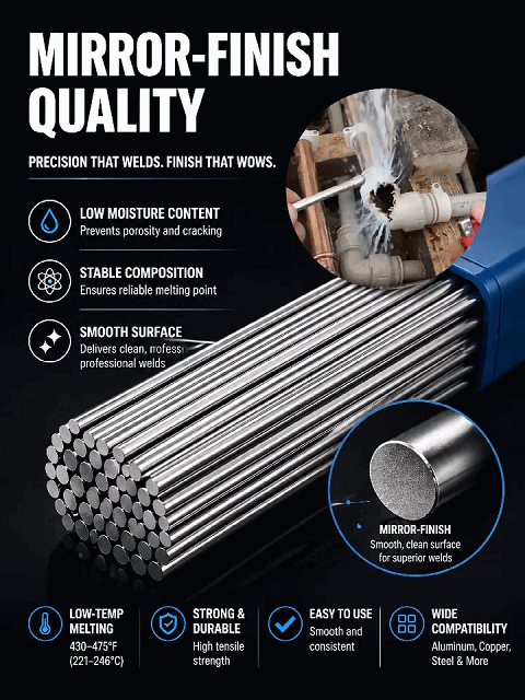 【Low-Temp Fix】🔥 LiteWeld™ - Repair Metal with Just a Lighter, From 49¢/Rod!
