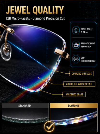 👓【1-Second Morph】🛡️OmniView Pro™ - Auto-adapting smart photochromic lenses