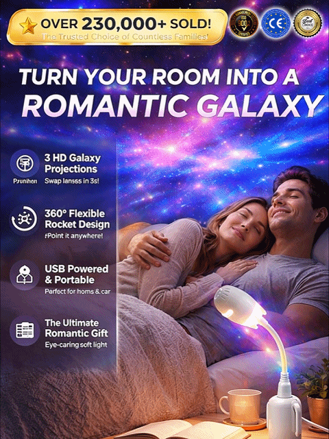 [Romantic Night] 🌌Starry Sky Projection Night Light【Starry Sky & Ocean】🌊ultra-efficient🛡️10-year warranty
