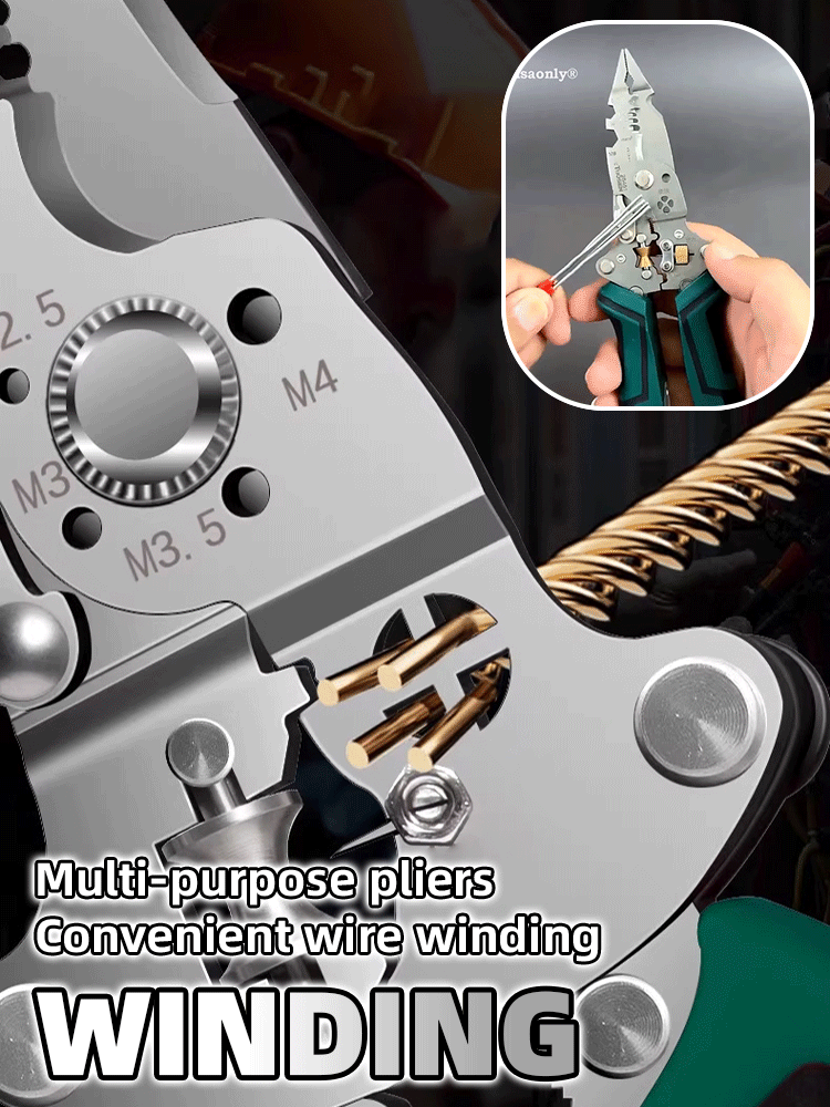 Contains a smart chip, accurately find the broken point of the wire, and can strip the wire, 20 times more efficient 