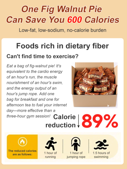 【Heart-Healthy Treat】🍃SesameFig™ - Calcium-Rich Snack for Cardiovascular Health！✅5x the Fiber of Regular Vegetables！