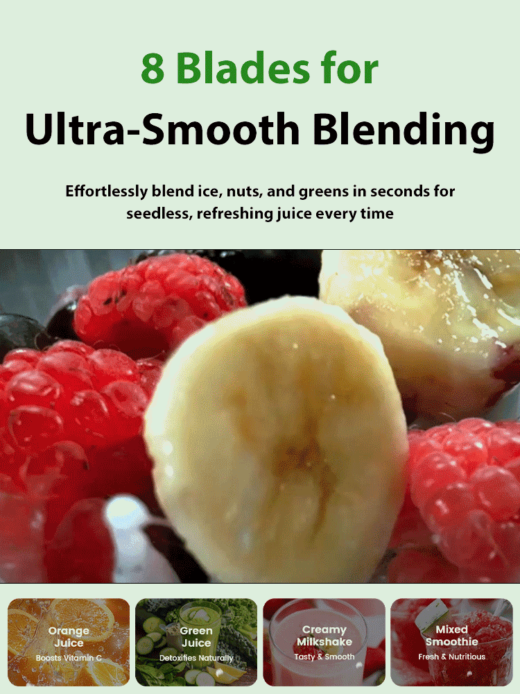 【Gut-Friendly】🍃SmoothDigest™ -  Portable Fruit and Vegetable Juicer Cup-Turns Greens & Fruits into Instant Fuel！