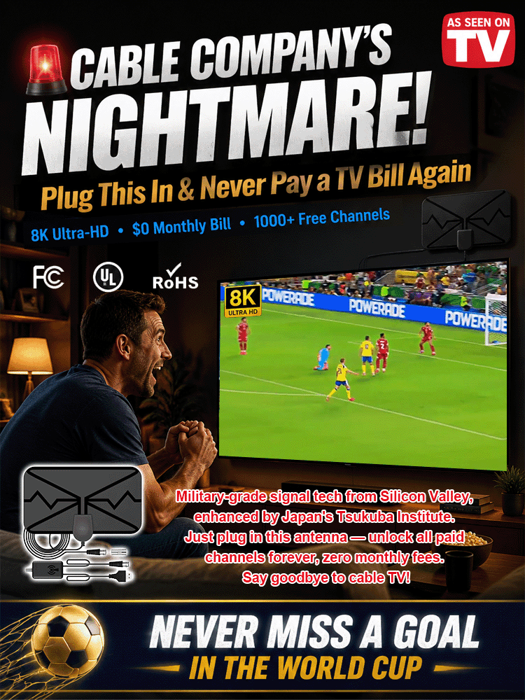 【Lifetime Free TV】OmniCast Pro™ -Indoor Digital TV Antenna- Zero monthly bills forever. 1000+ free local HD channels.