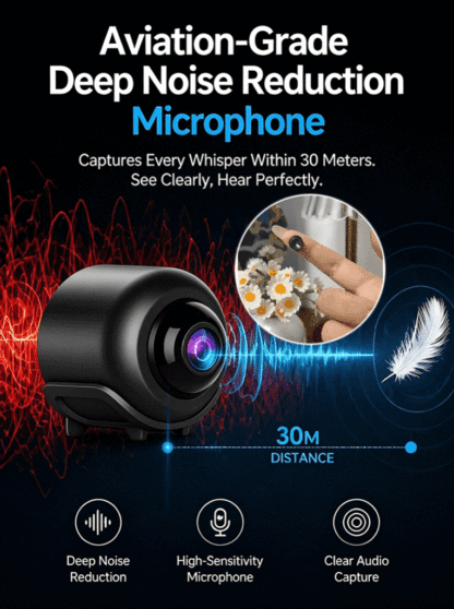 💗【Invisible Guardian】🎥MiniCam™ - World’s Smallest Wireless Security Camera！🏅 Professional-Grade Infrared Night Vision！