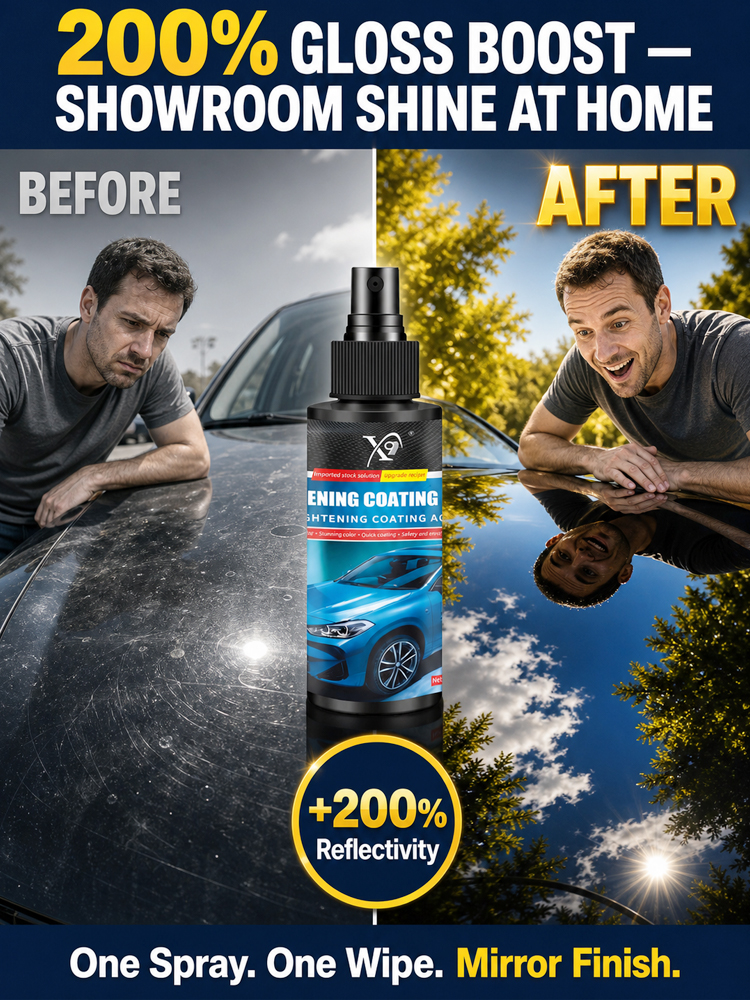 【8-Month Shield】Nano Car Paint Coating Agent - Blocks acid rain, bird droppings, UV & road salt🚗✨