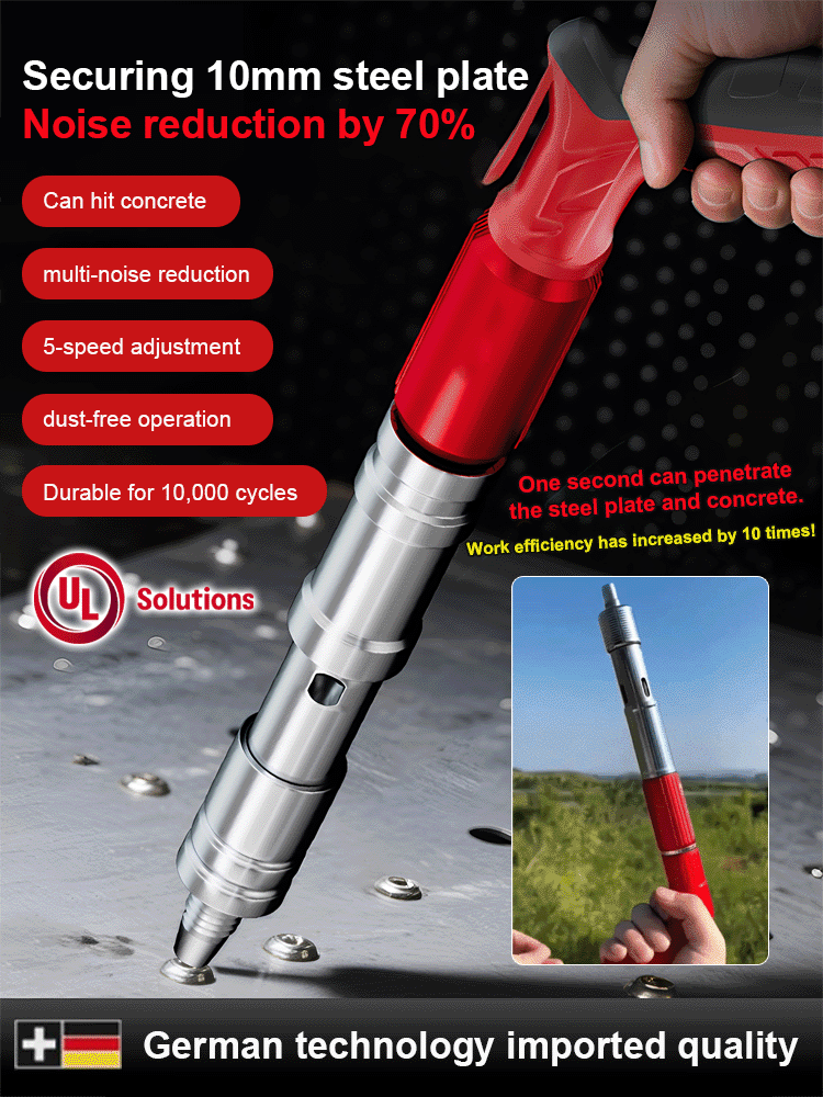 【Quiet & Efficient】】NailPro™ Manual Nail Setter - Faster, Smarter, Cord-Free!