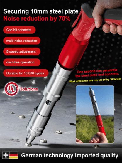 【Quiet & Efficient】】NailPro™ Manual Nail Setter - Faster, Smarter, Cord-Free!