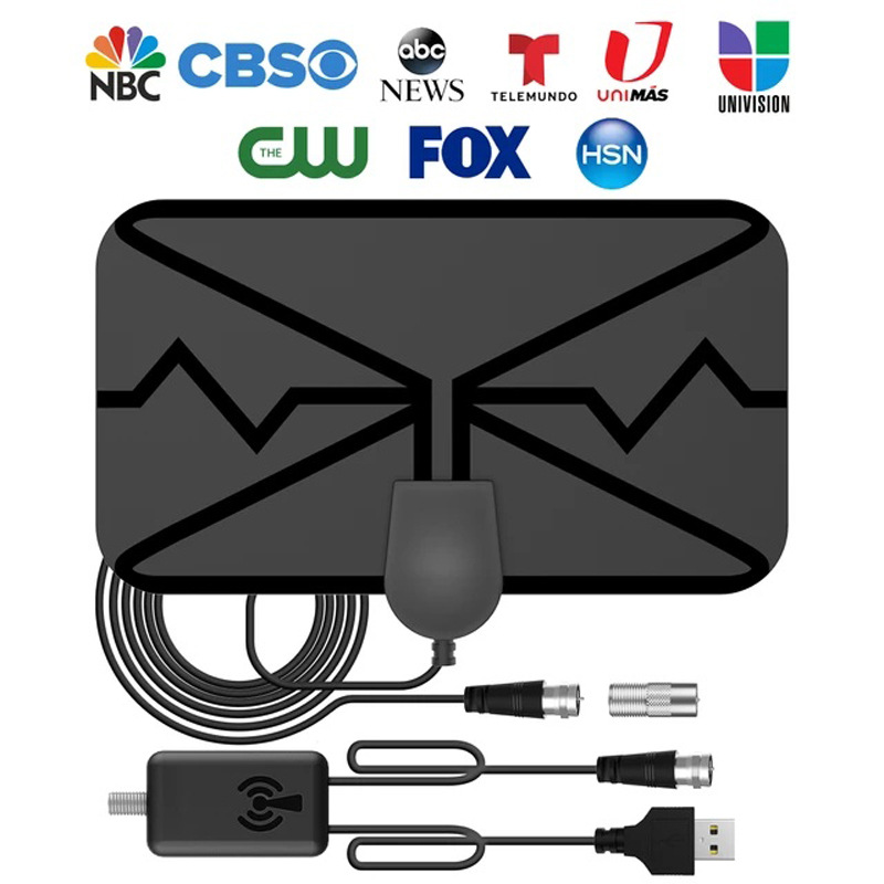 【Lifetime Free TV】OmniCast Pro™ -Indoor Digital TV Antenna- Zero monthly bills forever. 1000+ free local HD channels.