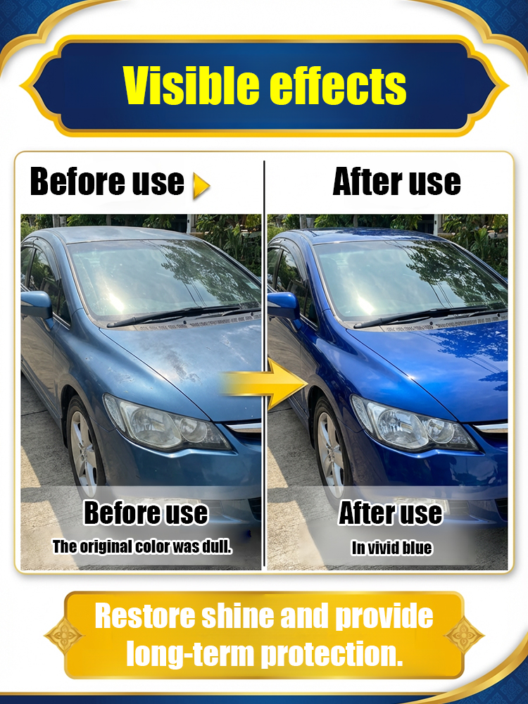 🌐Ultimate 5-in-1 Car Nano Coating Spray | Hydrophobic Ceramic Shield, Scratch Repair & High-Gloss Shine | Waterless Wash & UV Protection