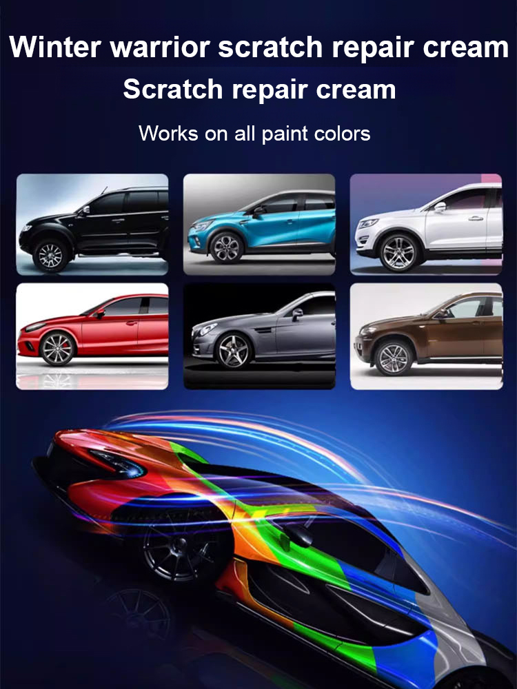 [Does not damage car paint] Deep scratch repair care cream for cars