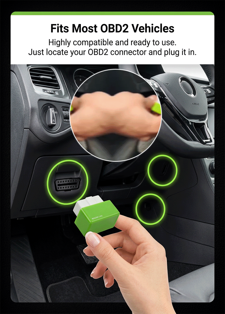 ⚡【Fuel consumption reduced by 50%】Portable universal car fuel saver