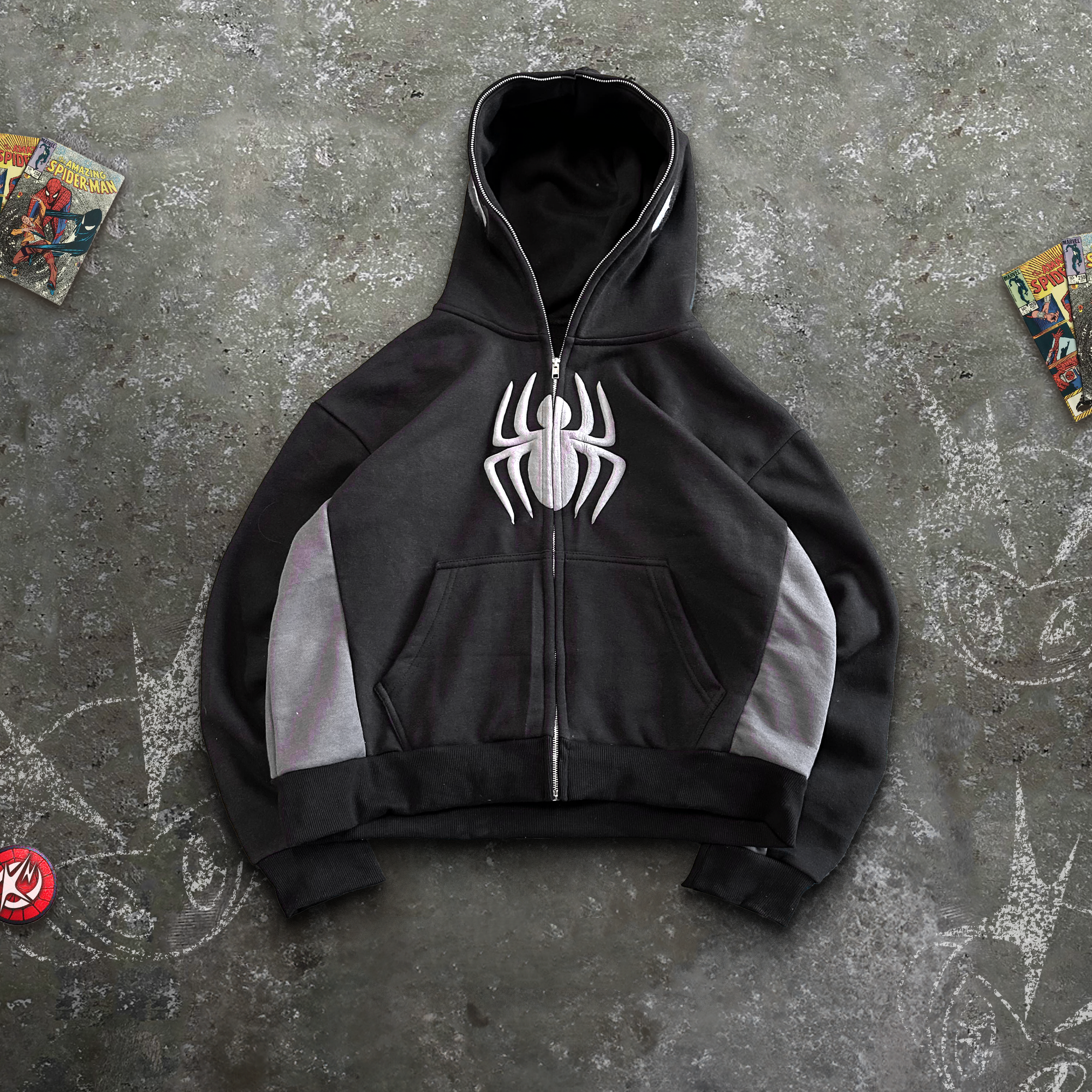 “SPIDEY SOCIETY” 2.0 ZIPUP JACKETS
