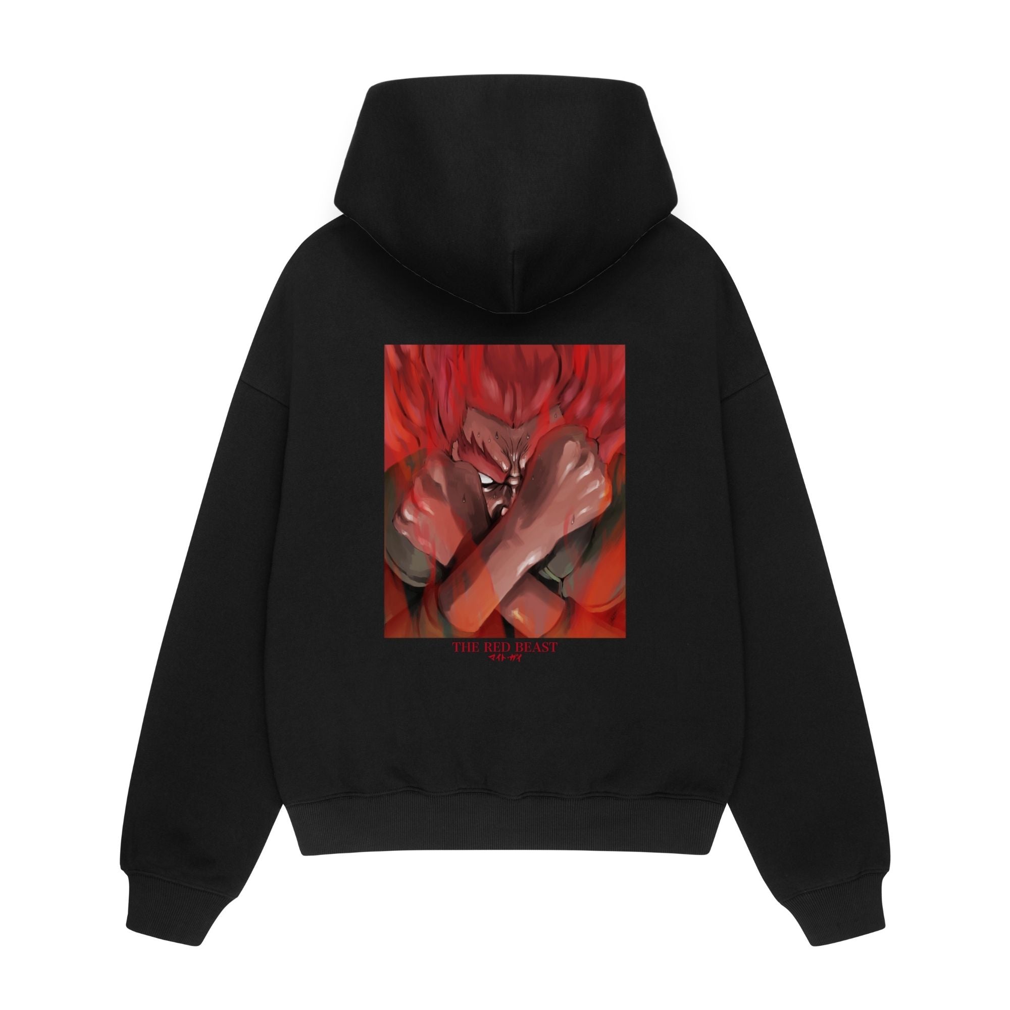 "MIGHT GUY X RED BEAST" HOODIE