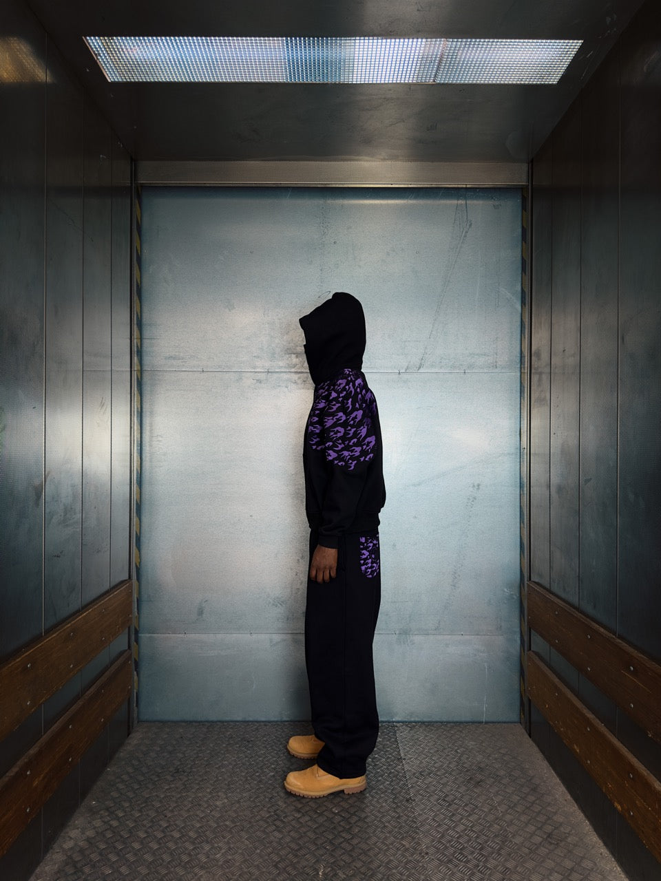 "SASUKE UCHIHA X CURSE MARKS" BALACLAVA ZIP HOODIE