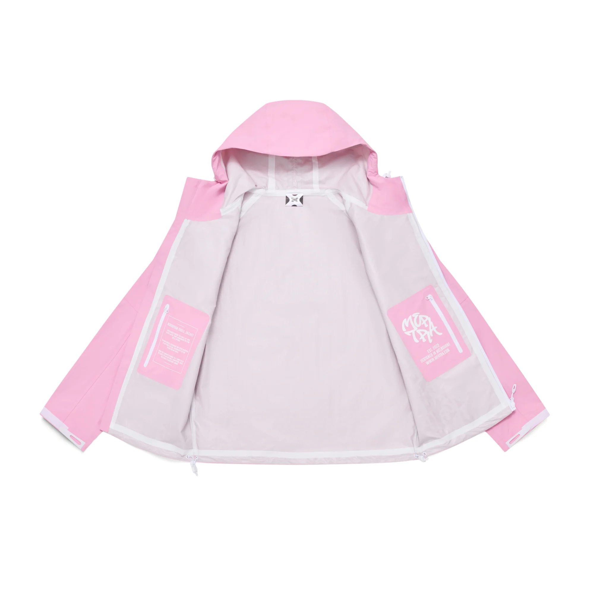 Monogram Shell Jacket (Pink)