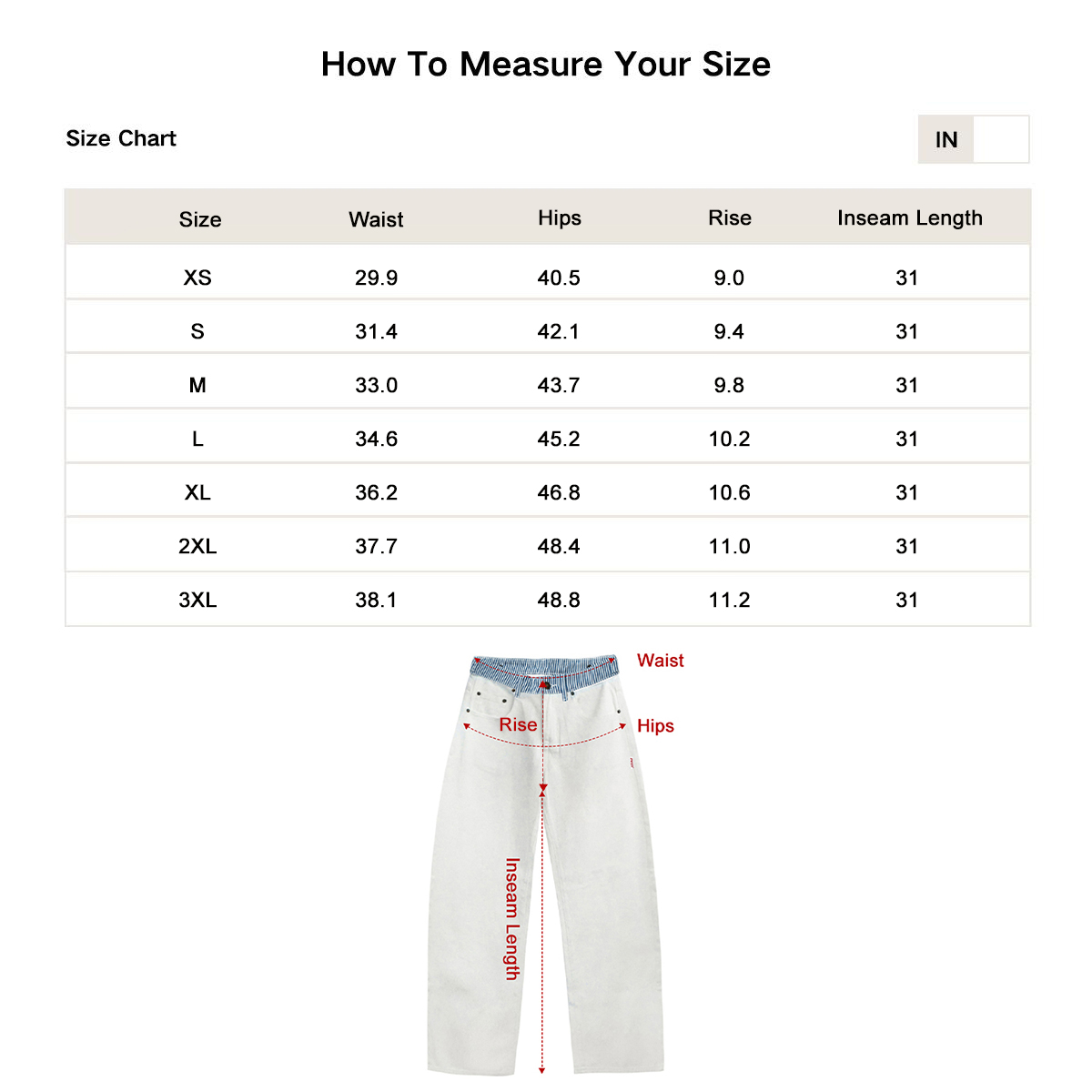 Pwest Jodie Adjustable Low-Rise Loose-Leg Jeans