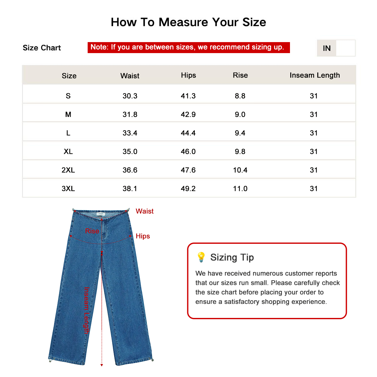 Pwest NYC Adjustable Low-Rise Wide-Leg Jeans 